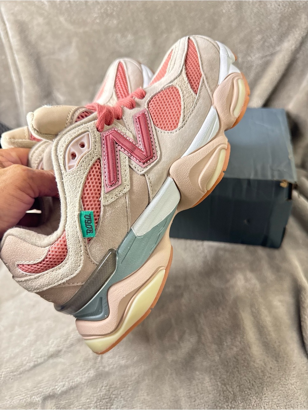 New Balance 9060 Joe Freshgoods Inside Voices Penny Cookie Pink women size 6.5